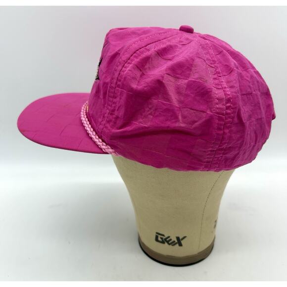 Vintage Satin Cape Hatteras North Carolina Strap Hat Cap Swordfish USA - Picture 6 of 9